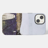 Lavender Ghost iPhone Hülle (Rückseite (Horizontal))