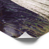 Lavender Ghost Poster (Ecke)