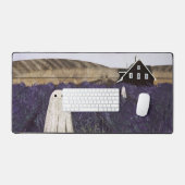 Lavender Ghost Schreibtischunterlage (Tastatur & Maus)