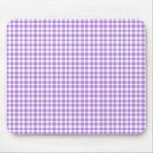Lavender Gingham Mousepad (Vorne)