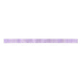 Lavender Gingham Satinband (Vorderseite)