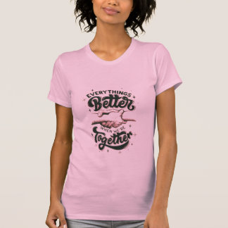 Lavender Girls T-Shirt Besser Zusammen