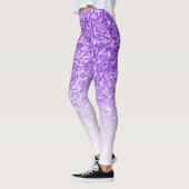 Lavender Glitzer Leggings (Links)