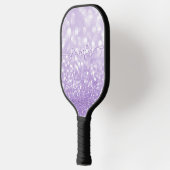 Lavender Glitzer Pickleball Schläger (Links)