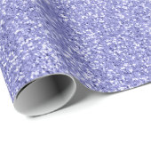 Lavender Glitzer Sparkle Glam Geschenkpapier (Rolleneckpunkt)