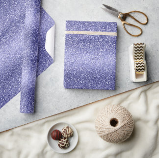 Lavender Glitzer Sparkle Party Shine Geschenkpapier