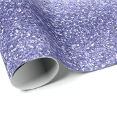 Lavender Glitzer Sparkle Party Shine Geschenkpapier (Rolleneckpunkt)