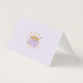 Lavender Gold Crown Princess Dusche Vielen Dank (Rückseite)