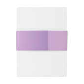 Lavender & Gold Einladungsbanderole (Rückseitenbeispiel)