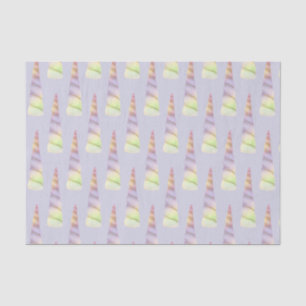 Lavender Gold Pink Lila Limone Einhorn Geburtstag Seidenpapier