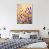 Lavender Golden Field Leinwanddruck (Insitu (Schlafzimmer))