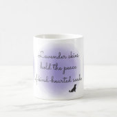 Lavender Golden Retriever individuell gestalteter  Kaffeetasse (Mittel)