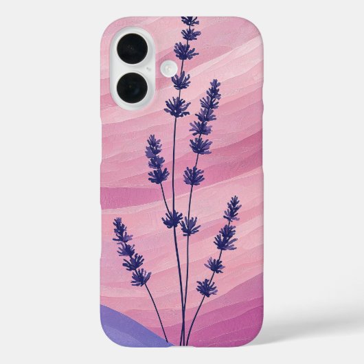Lavender Gradient Case-Mate iPhone Hülle (Rückseite)