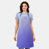 Lavender Gradient Schürze (Getragen)