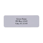 Lavender Gray (Vorne)