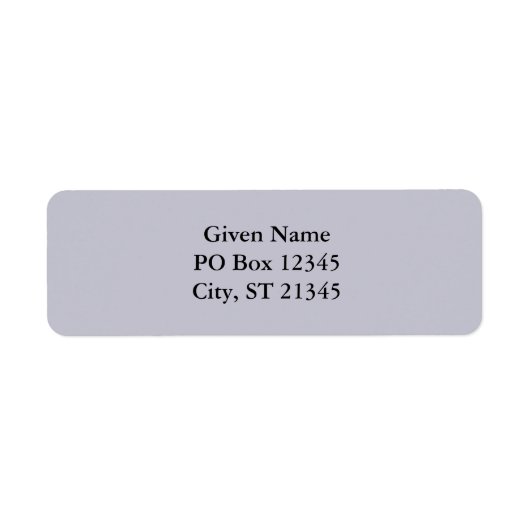 Lavender Gray (Vorne)