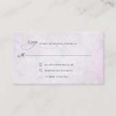 Lavender Gray UAWG Enclosure Card Begleitkarte (Vorderseite)