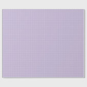 Lavender Grid Pattern for Birthday, Minimalist  Geschenkpapier (Flach)