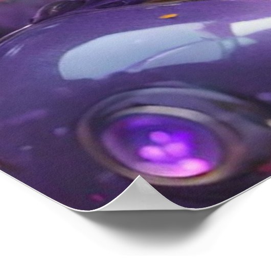 Lavender Hair Poster (Ecke)