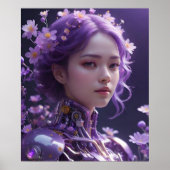 Lavender Hair Poster (Vorne)