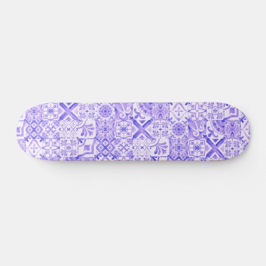 Lavender Haze Boho Mediterran Skateboard (Horizontal)