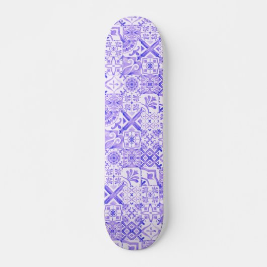 Lavender Haze Boho Mediterran Skateboard (Vorne)