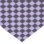 Lavender haze checkerboard pattern kurzer tischläufer (Ecke)
