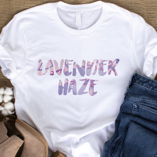 Lavender Haze Illustration Typografy Graphic T-Shirt