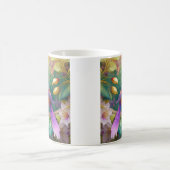Lavender Headed Orange Breastase Fantasy Bird Kaffeetasse (Mittel)