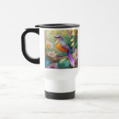 Lavender Headed Orange Breastase Fantasy Bird Reisebecher (Links)