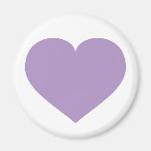 Lavender Heart Magnet (Vorne)