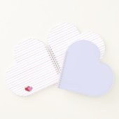 Lavender Heart Notizblock (Innenseite)