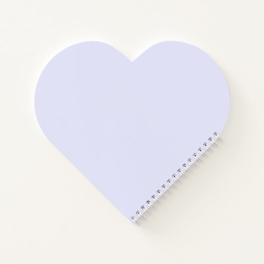 Lavender Heart Notizblock (Rückseite)