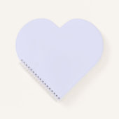 Lavender Heart Notizblock (Vorderseite)