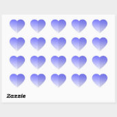 Lavender Heart Petal Sticker (Blatt)
