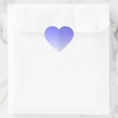 Lavender Heart Petal Sticker (Tasche)