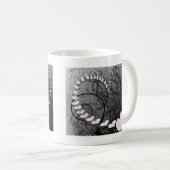 Lavender Heart Wirbel Kaffeetasse (VorderseiteRechts)