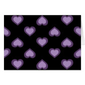 Lavender Hearts Pattern (Vorderseite (Horizontal))