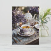 Lavender Hour | Gentle Ansammlung Einladung (Stehend Vorderseite)