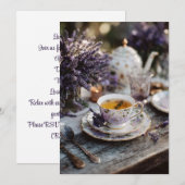 Lavender Hour | Gentle Ansammlung Einladung (Vorne/Hinten)