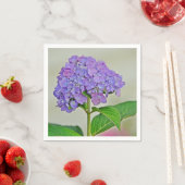 Lavender Hydrangea Blossom Paper Napkin Serviette (Beispiel)