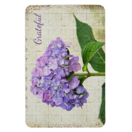 Lavender Hydrangea Dankbarkeit Magnet