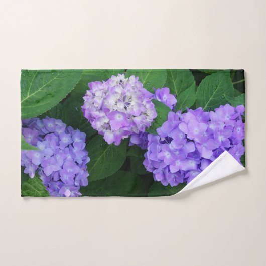 Lavender Hydrangea Handtuch (Handtuch)