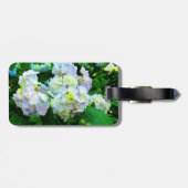Lavender Hydrangea in Garden Gepäckanhänger (Rückseite horizontal)