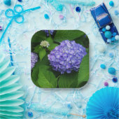Lavender Hydrangea Pappteller (Party)