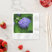 Lavender Hydrangea Serviette (Beispiel)