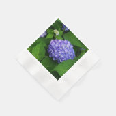 Lavender Hydrangea Serviette (Ecke)