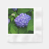Lavender Hydrangea Serviette (Vorderseite)