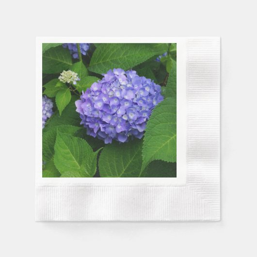 Lavender Hydrangea Serviette (Vorderseite)