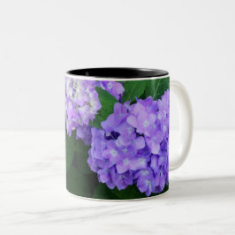 Lavender Hydrangea Zweifarbige Tasse